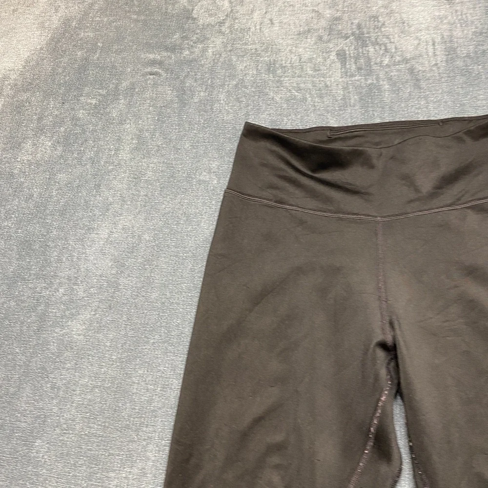 Nike Just Do It Dri Fit Leggings Women Small Black High Waisted Training Pull On